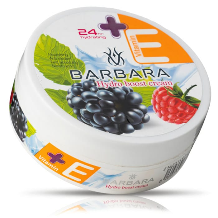 کرم آبرسان دست و صورت باربارا مدل Hydro Boost حجم 250 میلی لیتر