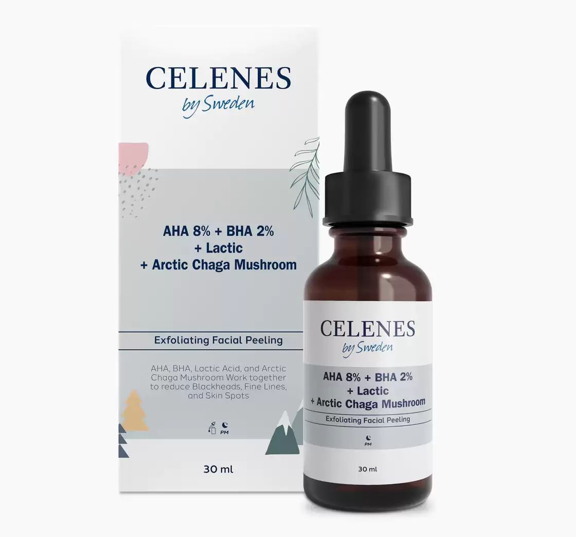 سرم صورت سلنس مدل AHA%8 + BHA%2 حجم 30 میلی لیتر