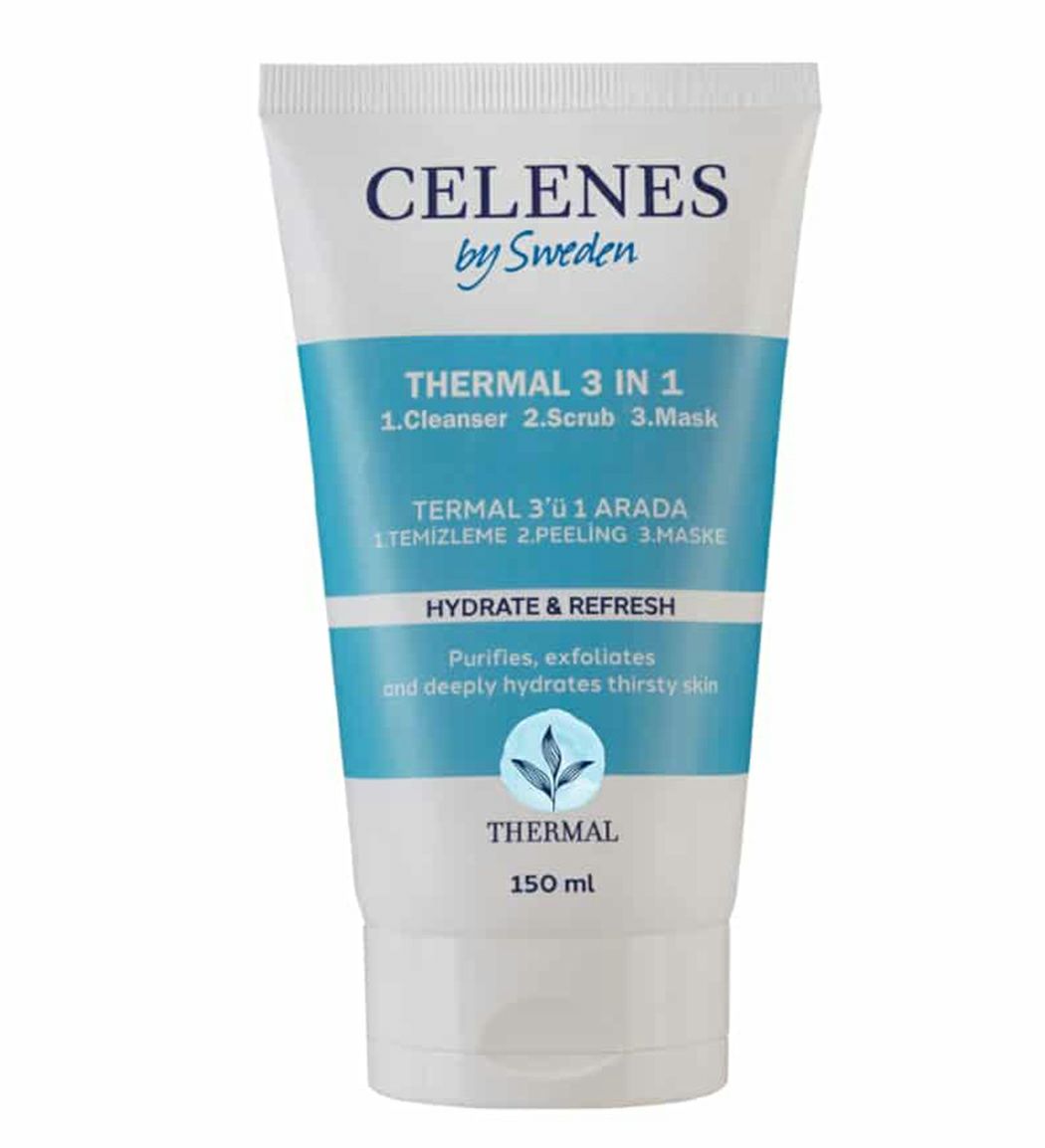 اسکراب لایه بردار پاک کننده ۳ کاره سلنز حجم ۱۵۰ میلی لیتر