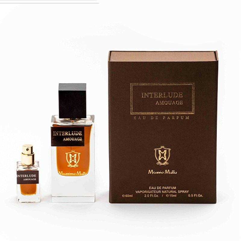 ادو پرفیوم مردانه ماسیمو موتو مدل Interlude Amouage حجم 60 میلی لیتر