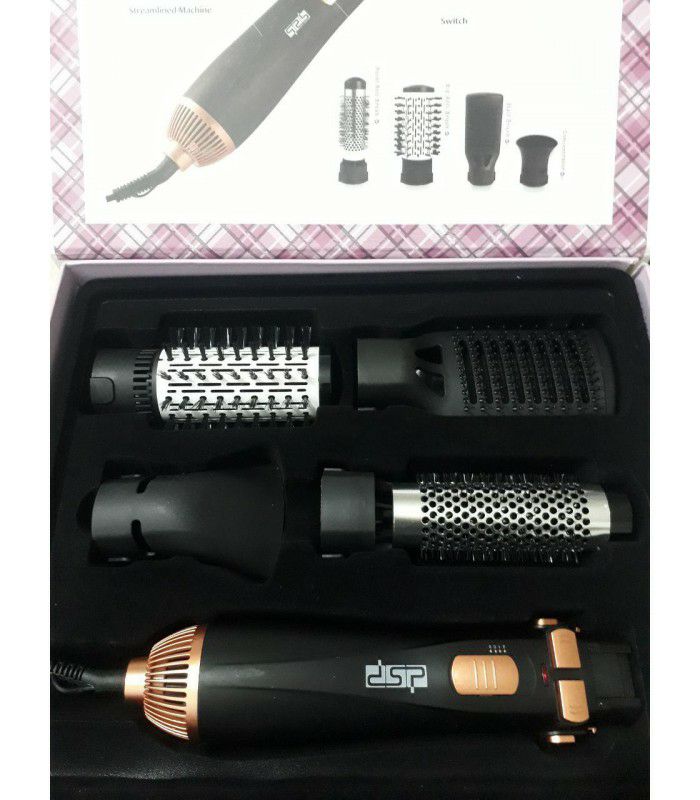 سشوار چرخشی دی اس پی ۴ کاره حرفه‌ای مدل E50001