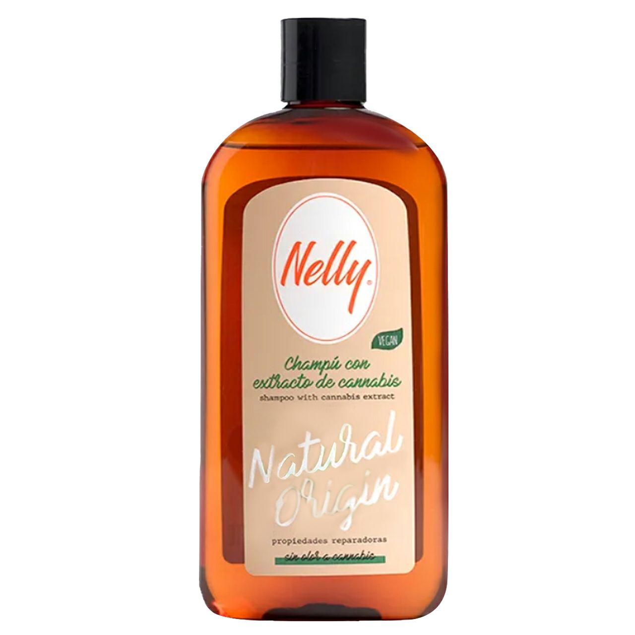 شامپو مو نلی سری Natural Origin مدل Cannabis حجم 400 میلی لیتر