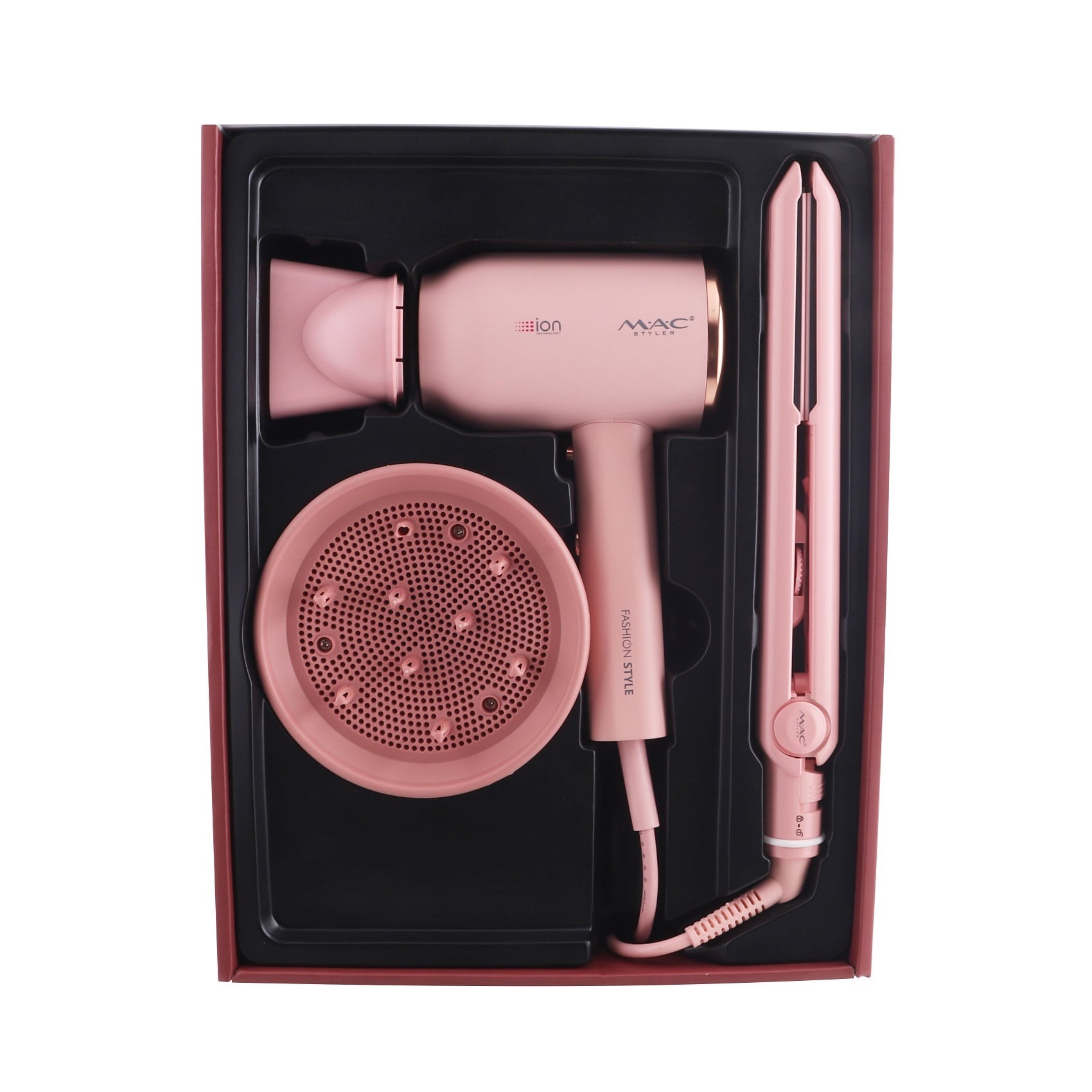 سشوار حرفه‌ای مک استایلر مدل MC-6605 به‌همراه اتو مو با 24 ماه ضمانت - تصویر 3