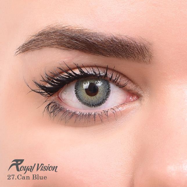 لنز چشم رویال ویژن شماره 27 با رنگ Can Blue