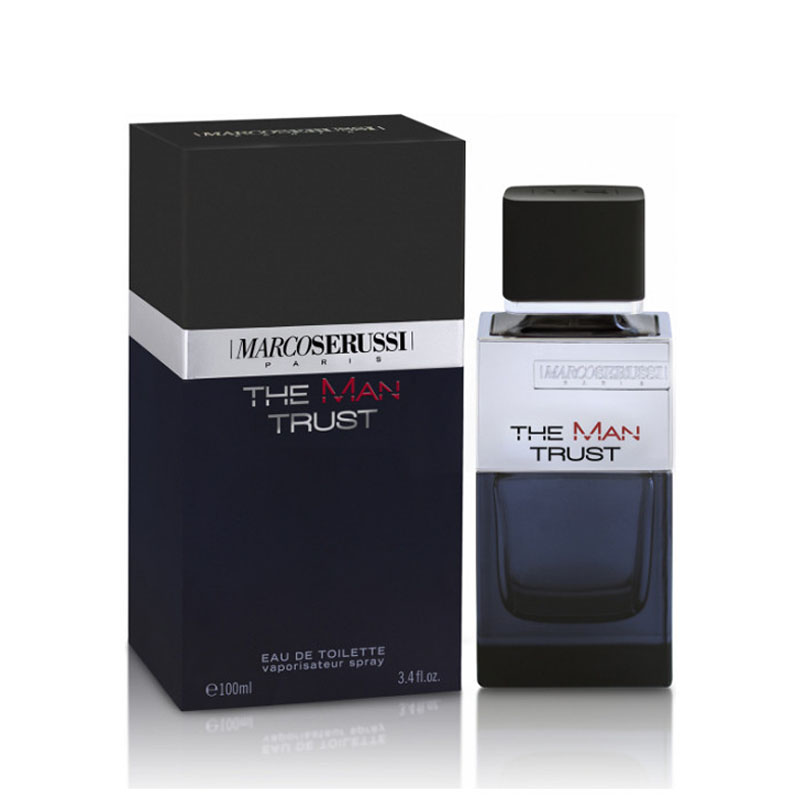 ادو تویلت مردانه مارکو سروسی مدل The Man Trust حجم ۱۰۰ میلیلیتر