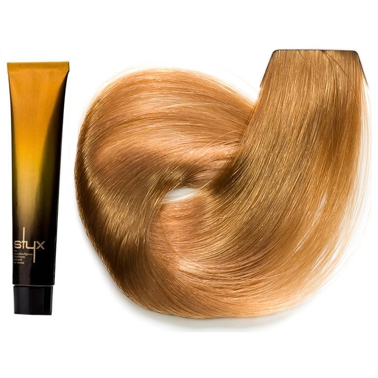 رنگ مو استایکس شماره 12.34 سری فوق روشن رنگ بلوند قرمز مسی فوق روشن