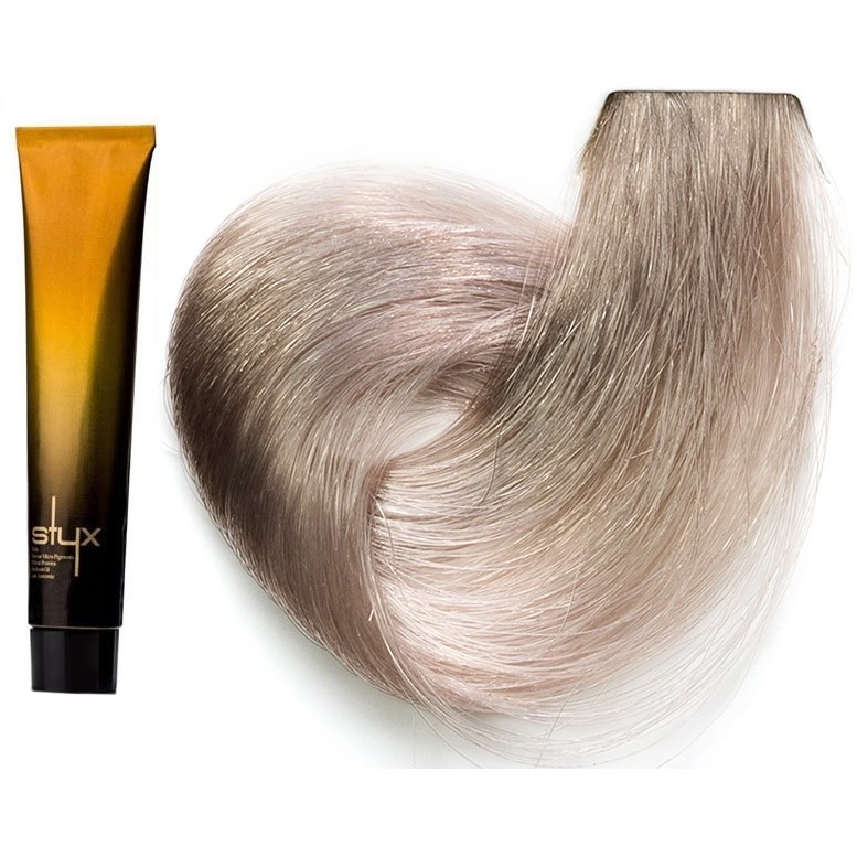 رنگ مو استایکس شماره 12.1 سری فوق روشن رنگ بلوند خاکستری فوق روشن