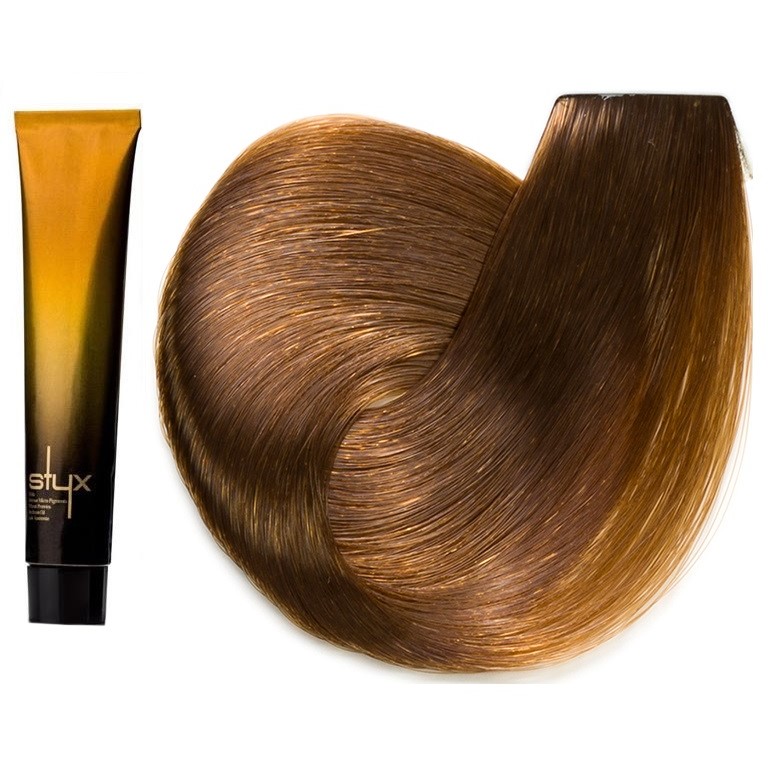 رنگ مو استایکس شماره 9.7 سری شکلاتی رنگ بلوند شکلاتی بسیار روشن