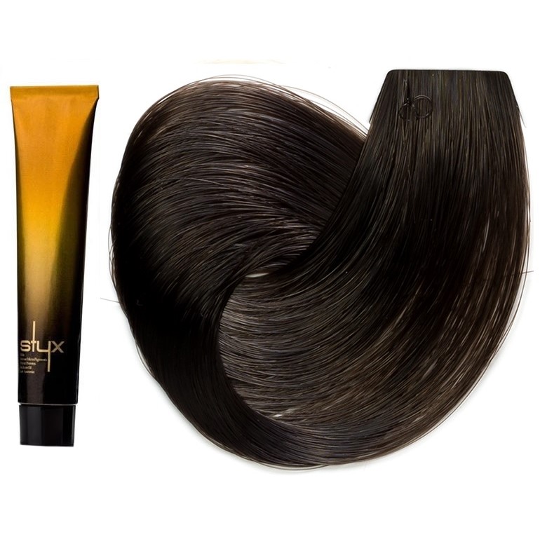 رنگ مو استایکس شماره 5.1 سری خاکستری رنگ قهوهای خاکستری روشن