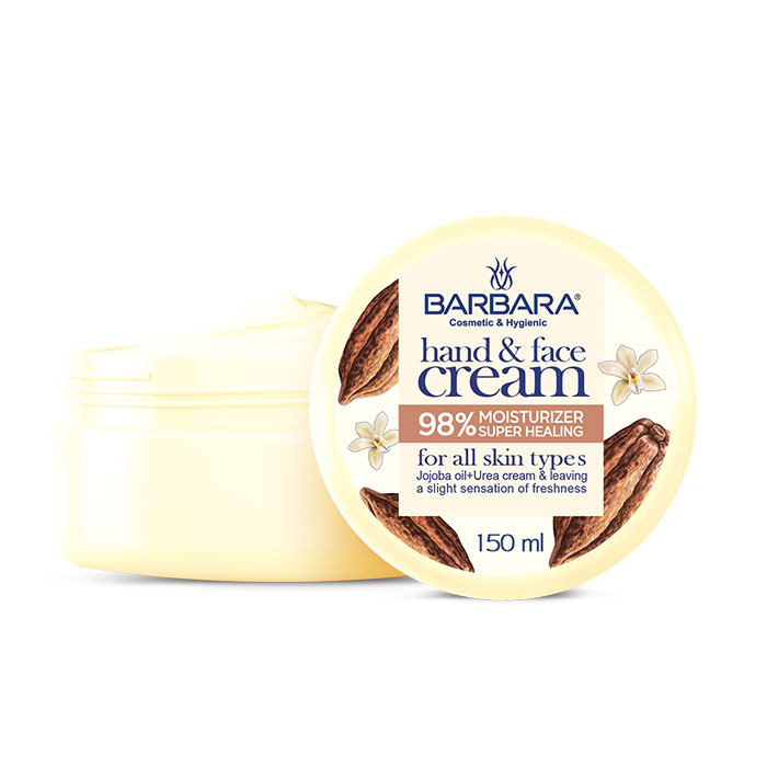 کرم نرم کننده و مرطوب کننده باربارا مدل روغن جوجوبا و اوره حجم ۱۵۰ میلی لیتر