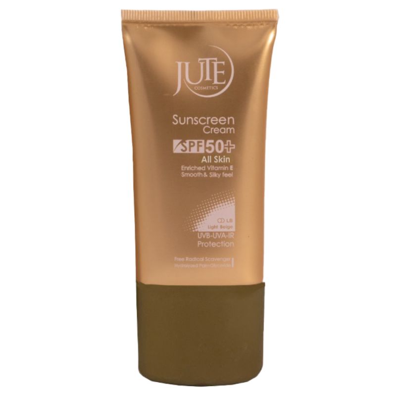 کرم ضد آفتاب بژ روشن ژوت SPF50 مناسب انواع پوست حجم 40 میلی لیتر