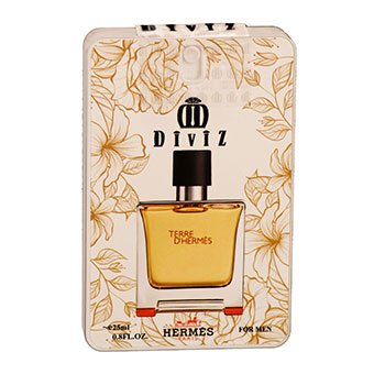 عطر جیبی مردانه دیوایز مدل Terre d'Hermes حجم 25 میلی لیتر