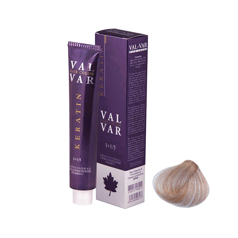 رنگ موی والوار شماره 10.82(10.47) سری نسکافهای رنگ بلوند نسکافهای خیلی روشن