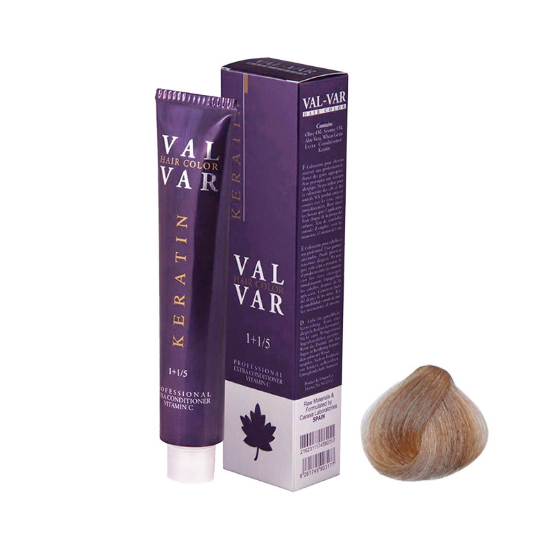 رنگ موی وال‌وار شماره 8.31 سری دودی طلایی رنگ بلوند دودی طلایی روشن