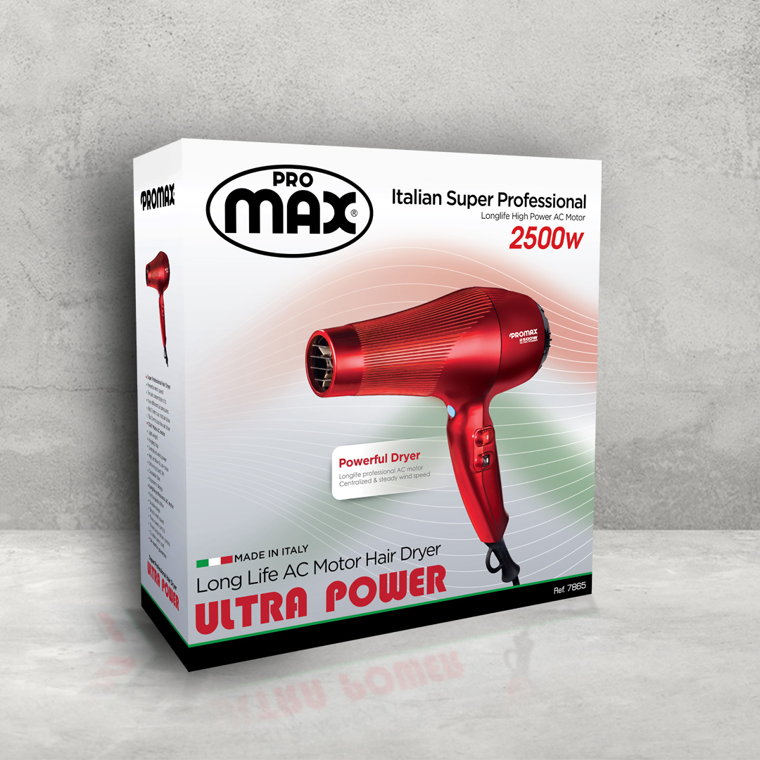 سشوار حرفه‌‌ای پرومکس 2500 وات مدل 7865