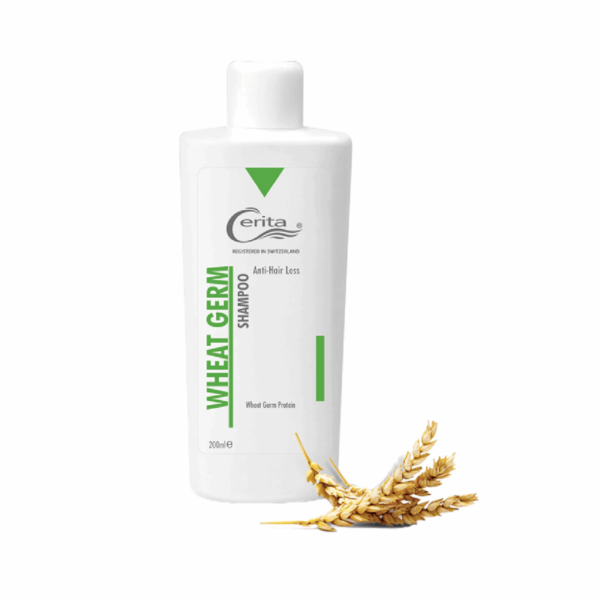 شامپو تقویت کننده و ضد ریزش سریتا مدل Wheat Gream حجم 200 میلی لیتر