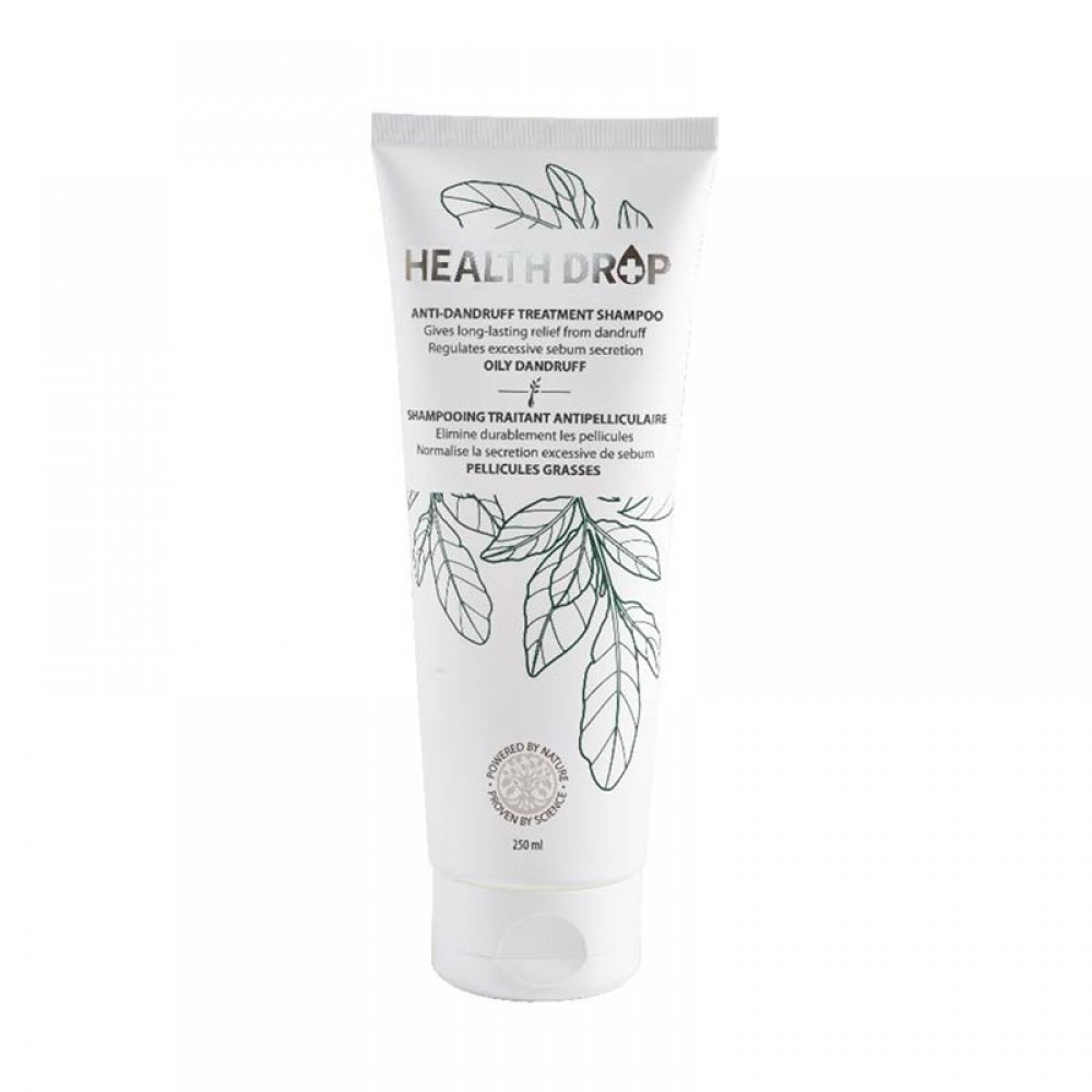 شامپو ضد شوره هلث دراپ مناسب موی چرب حجم 250 میلی لیتر