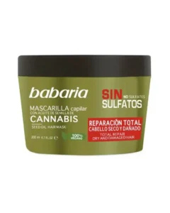 ماسک مو باباریا مدل Cannabis حجم 200 میلی لیتر