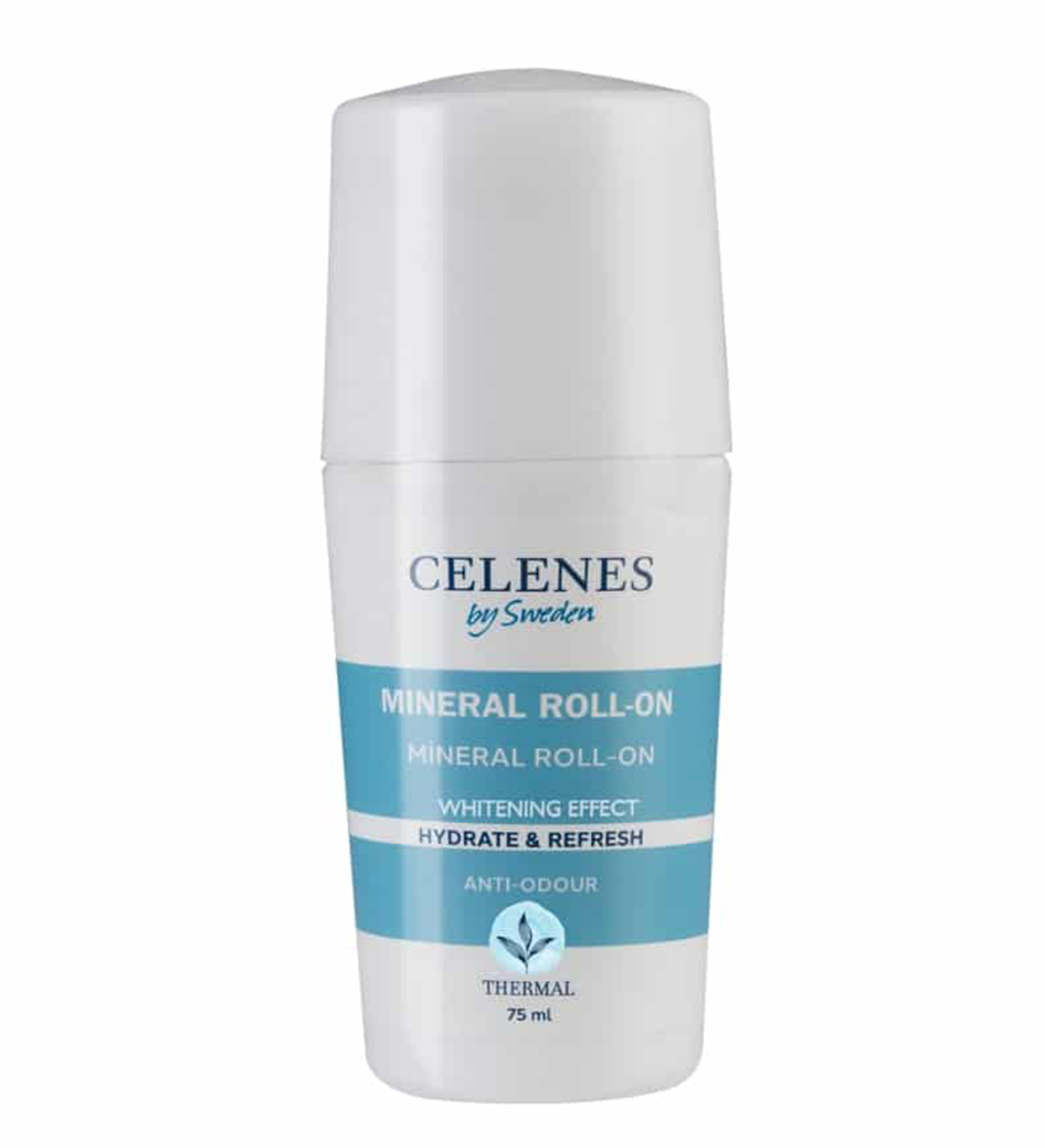 مام سفید کننده سلنس مدل Mineral Roll-On حجم 75 میلی لیتر