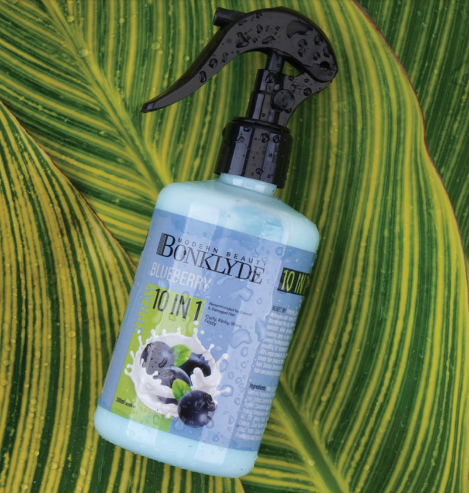 اسپری 10 کاره مو بونکلاید حاوی بلوبری حجم 300 میلی لیتر