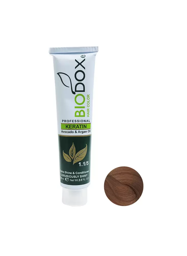 رنگ موی بیوداکس شماره W6 رنگ بلوند شکلاتی متوسط حجم 125 میلی لیتر