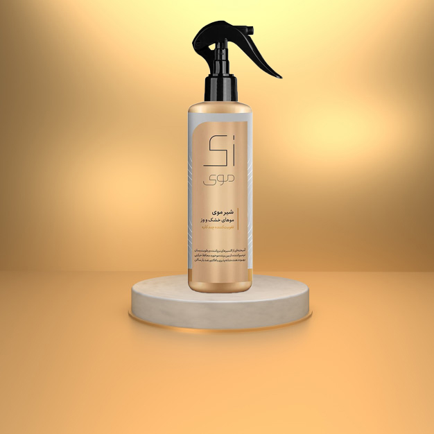 اسپری شیر مو زی موی مناسب موهای خشک و وز حجم 200 میلی لیتر