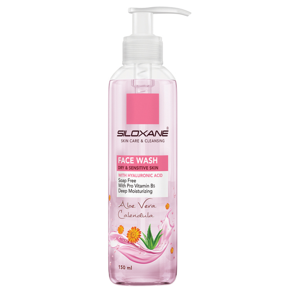 ژل شستشوی صورت سیلوکسان مدل Aloe Vera و Calendula حجم 150 میلی لیتر