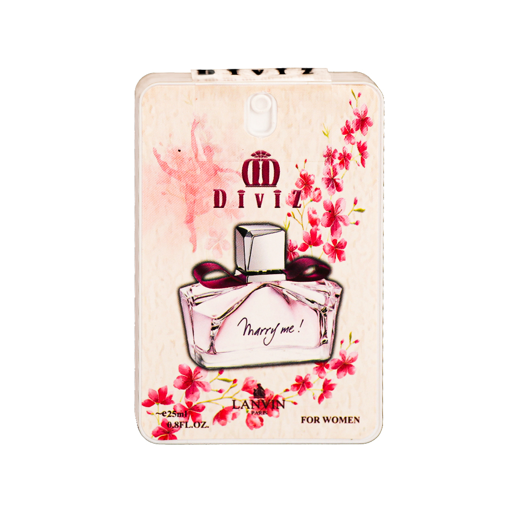 عطر جیبی زنانه دیوایز مدل Lanvin Marry Me حجم 25 میلی لیتر