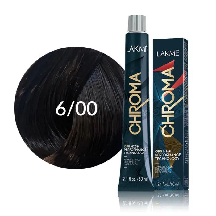 رنگ موی زنانه لاکمه مدل Chroma شماره 6/00 بدون آمونیاک