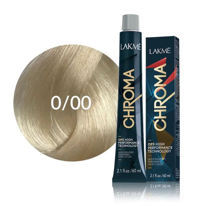 رنگ موی زنانه لاکمه مدل Chroma شماره 0/00 بدون آمونیاک