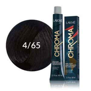 رنگ موی زنانه لاکمه مدل Chroma شماره 4/65 بدون آمونیاک