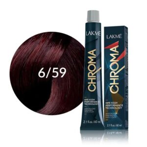 رنگ موی زنانه لاکمه مدل Chroma شماره 6/59 بدون آمونیاک