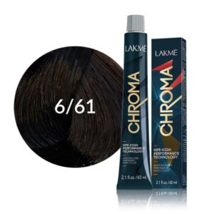 رنگ موی زنانه لاکمه مدل Chroma شماره 6/61 بدون آمونیاک