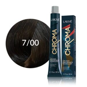 رنگ موی زنانه لاکمه مدل Chroma شماره 7/00 بدون آمونیاک