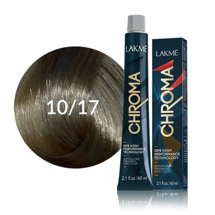 رنگ موی زنانه لاکمه مدل Chroma شماره 10/17 بدون آمونیاک