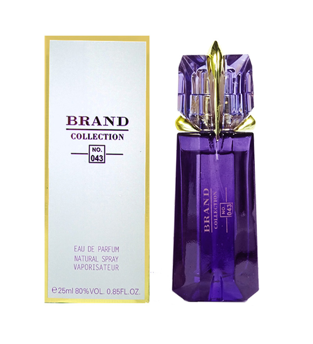 عطر جیبی زنانه برند کالکشن مدل Thierry Mugler Alien No.043 حجم 25 میلی لیتر