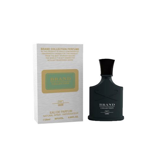 عطر جیبی مردانه برند کالکشن مدل Creed Green Irish No.228 حجم 25میلی لیتر