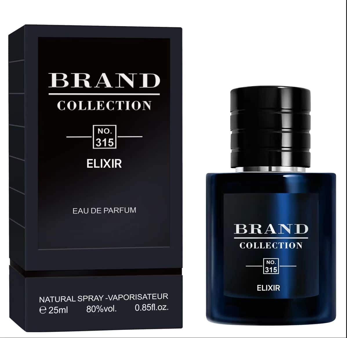عطر جیبی مردانه برند کالکشن مدل Dior Sauvage Elixir No.315 حجم 25 میلی لیتر