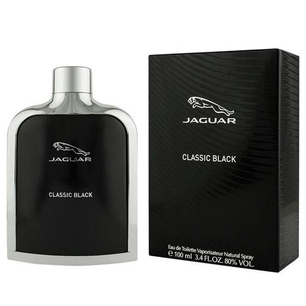 ادو تویلت مردانه جگوار مدل Classic Black حجم 100 میلی لیتر