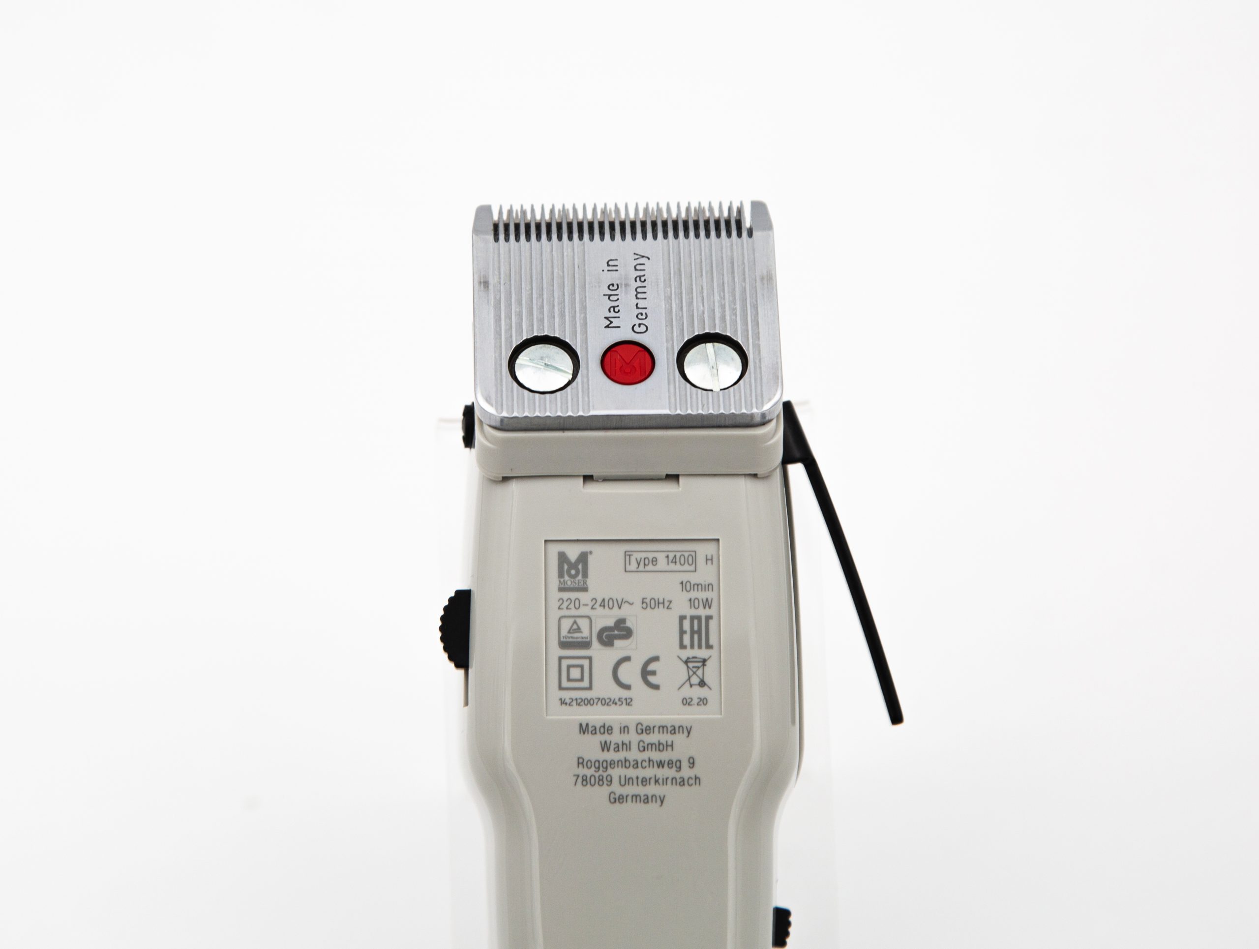 ماشین اصلاح موزر ۱۴۰۰ قرمز ۷ دنده - تصویر 3