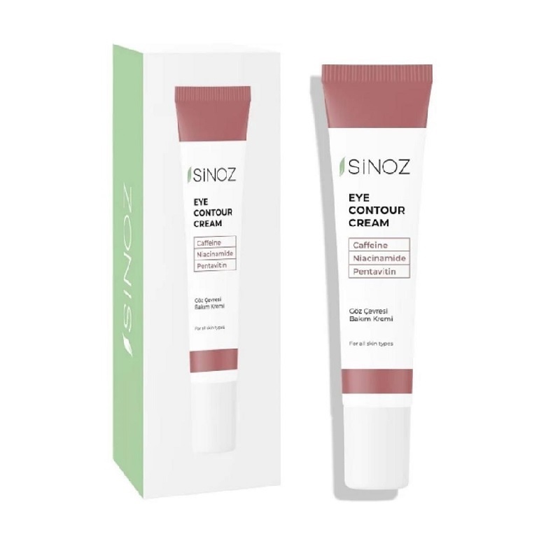 کرم دور چشم سینوز مدل کافئین حجم 15 میلی لیتر
