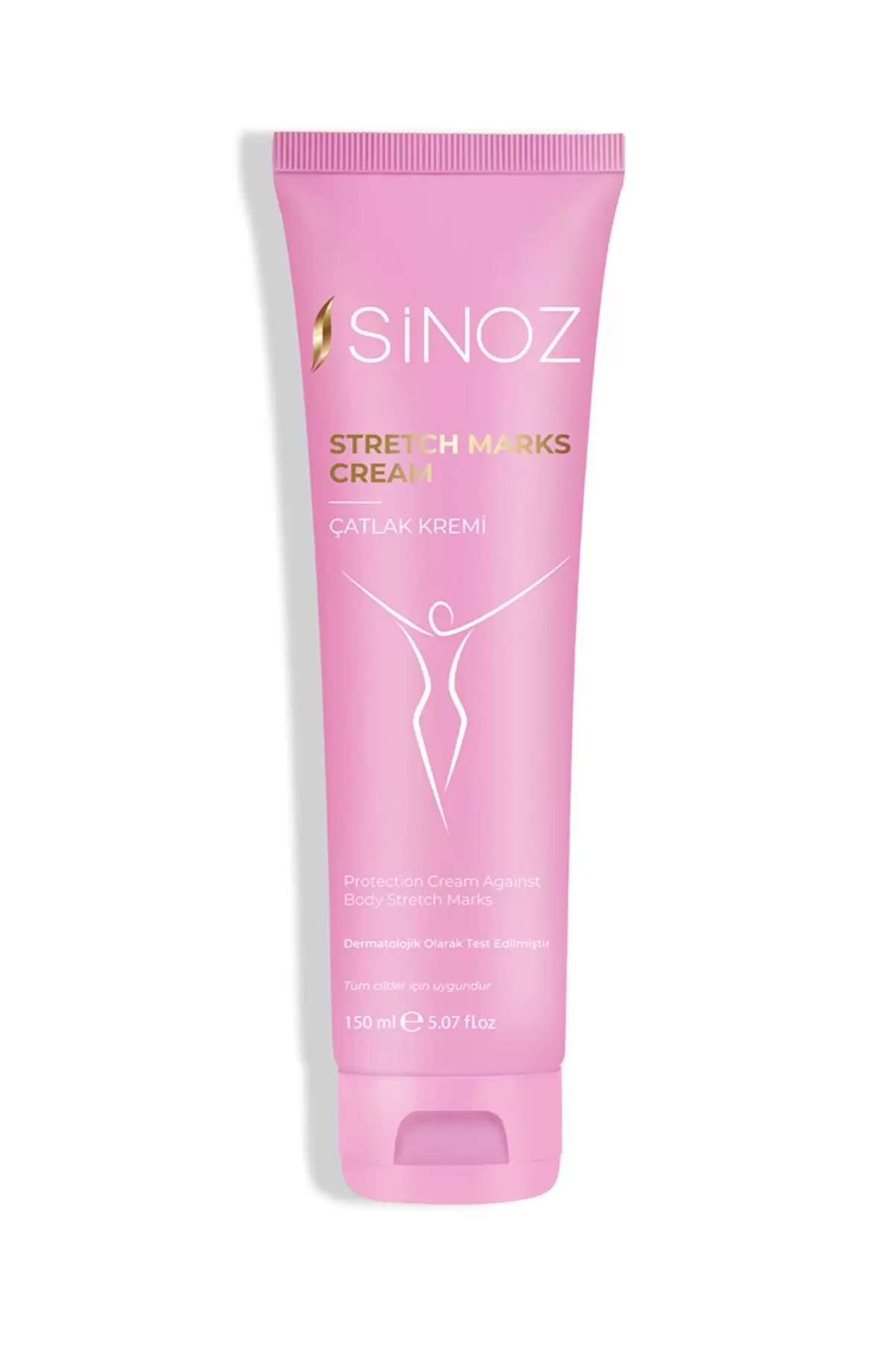 کرم ترک پوست بدن سینوز حجم 150 میلی لیتر