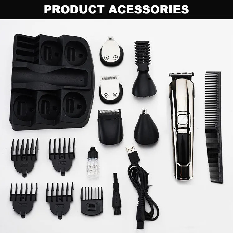 ماشین اصلاح چندکاره موی سر و صورت کومکس مدل FK-8688 - تصویر 3