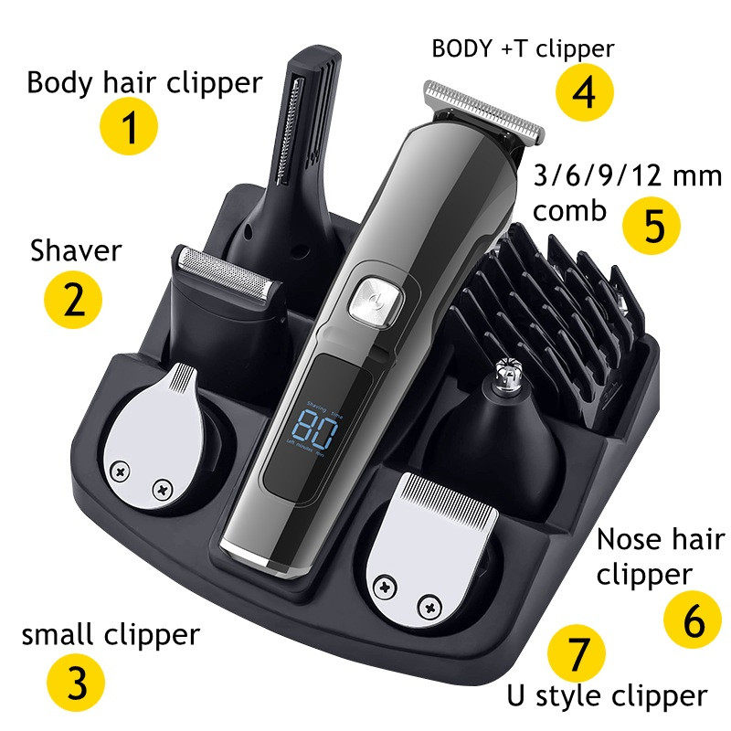 ماشین اصلاح چندکاره موی سر و صورت کومکس مدل FK-8688 - تصویر 6