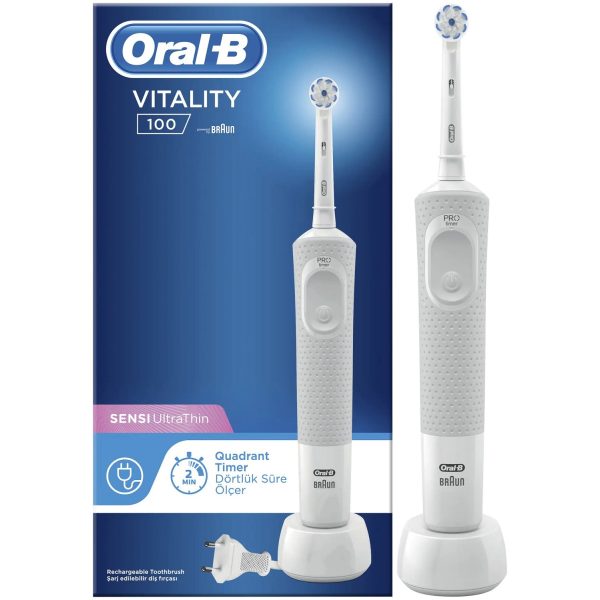 مسواک برقی Oral-B مدل Vitality 100 Sensi UltraThin