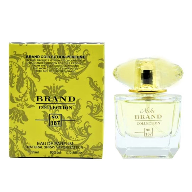 عطر جیبی زنانه برند کالکشن مدل Versace Yellow Diamond No.187 حجم 25 میلی لیتر