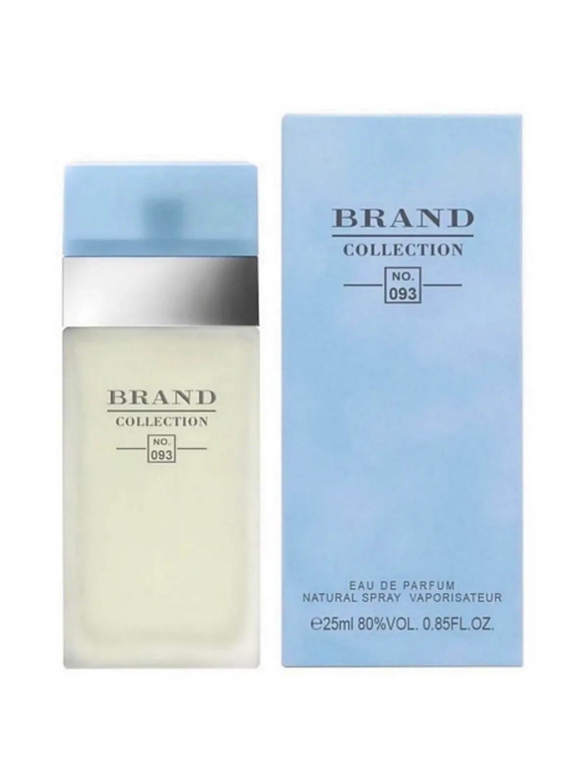 عطر جیبی زنانه برند کالکشن مدل Dolce Gabbana Light Blue No.093 حجم 25 میلی لیتر