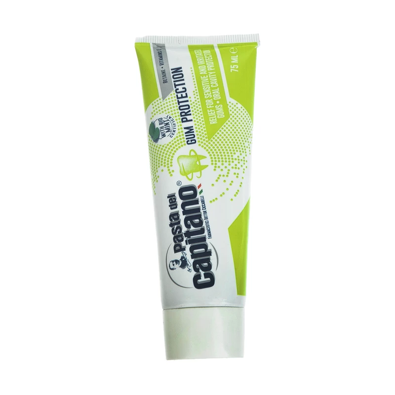 خمیر دندان پاستا دل کاپیتانو مدل Gum Protection حجم 75 میلی لیتر خمیر دندان پاستا دل کاپیتانو مدل Gum Protection حجم 75 میلی لیتر