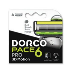 کارتریج یدک مردانه دورکو 6 لبه مدل SXD2040-3D-Pro بسته 4 عددی