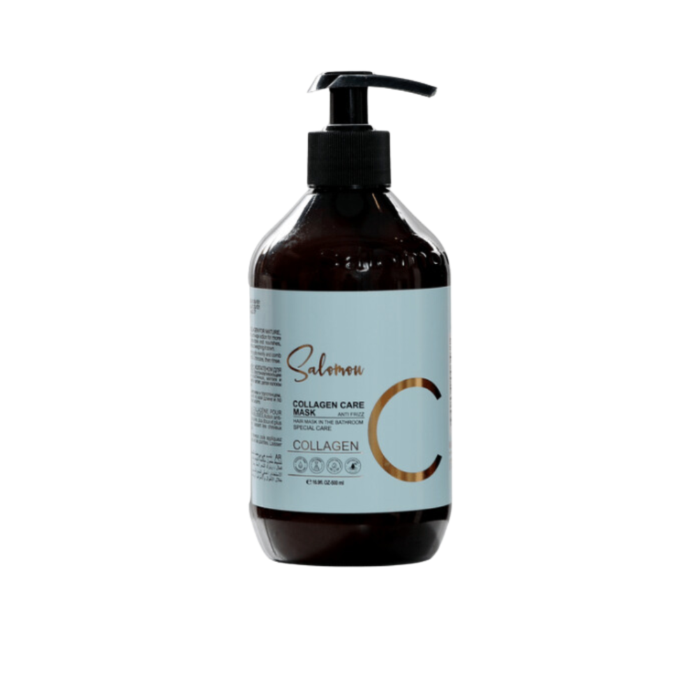 ماسک مو بعد کراتین سالومون مدل کلاژن حجم 500 میلی لیتر